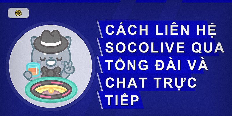 Cách liên hệ Socolive qua tổng đài và chat trực tiếp
